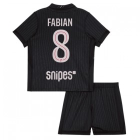 Camiseta de fútbol Paris Saint Germain Fabian 8 Jordan Niño 4ª equipación 2025-26