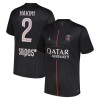 Camiseta de fútbol Paris Saint Germain Hakimi 2 Jordan 4ª equipación 2025-26