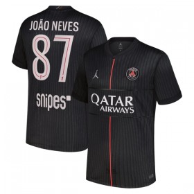 Camiseta de fútbol Paris Saint Germain Joao Neves 87 Jordan 4ª equipación 2025-26