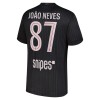 Camiseta de fútbol Paris Saint Germain Joao Neves 87 Jordan 4ª equipación 2025-26