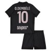 Camiseta de fútbol Paris Saint Germain O. Dembele 10 Jordan Niño 4ª equipación 2025-26 Camiseta de fútbol Paris Saint Germain O. Dembele 10 Jordan Niño 4ª equipación 2025-26