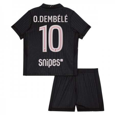 Camiseta de fútbol Paris Saint Germain O. Dembele 10 Jordan Niño 4ª equipación 2025-26 Camiseta de fútbol Paris Saint Germain O. Dembele 10 Jordan Niño 4ª equipación 2025-26