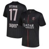 Camiseta de fútbol Paris Saint Germain Vitinha 17 Jordan 4ª equipación 2025-26 Camiseta de fútbol Paris Saint Germain Vitinha 17 Jordan 4ª equipación 2025-26