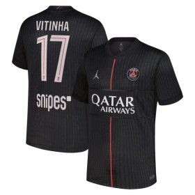 Camiseta de fútbol Paris Saint Germain Vitinha 17 Jordan 4ª equipación 2025-26