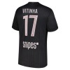 Camiseta de fútbol Paris Saint Germain Vitinha 17 Jordan 4ª equipación 2025-26