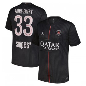 Camiseta de fútbol Paris Saint Germain Zaire-Emery 33 Jordan 4ª equipación 2025-26