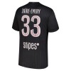 Camiseta de fútbol Paris Saint Germain Zaire-Emery 33 Jordan 4ª equipación 2025-26