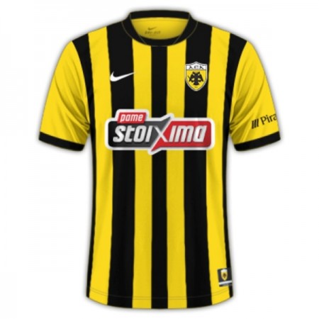 Camiseta de fútbol AEK Athens 1ª equipación 2025-26 Camiseta de fútbol AEK Athens 1ª equipación 2025-26