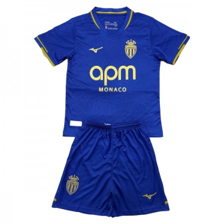 Camiseta de fútbol AS Monaco Niño 2ª equipación 2025-26