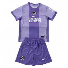 Camiseta de fútbol Brighton Hove Albion Niño 2ª equipación 2025-26