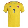 Camiseta de fútbol Colombia Luis Diaz 7 1ª equipación Copa Mundial 2026