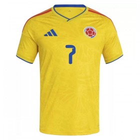 Camiseta de fútbol Colombia Luis Diaz 7 1ª equipación Copa Mundial 2026