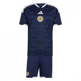 Camiseta de fútbol Escocia Niño 1ª equipación Copa Mundial 2026