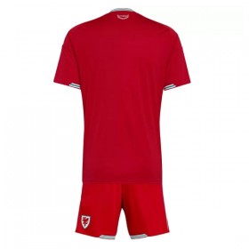 Camiseta de fútbol Gales Niño 1ª equipación Copa Mundial 2026