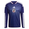 Camiseta de fútbol Japón 1ª equipación Copa Mundial 2026 Manga Larga Camiseta de fútbol Japón 1ª equipación Copa Mundial 2026 Manga Larga