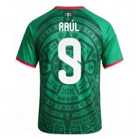 Camiseta de fútbol México Raul 9 1ª equipación Copa Mundial 2026 Camiseta de fútbol México Raul 9 1ª equipación Copa Mundial 2026