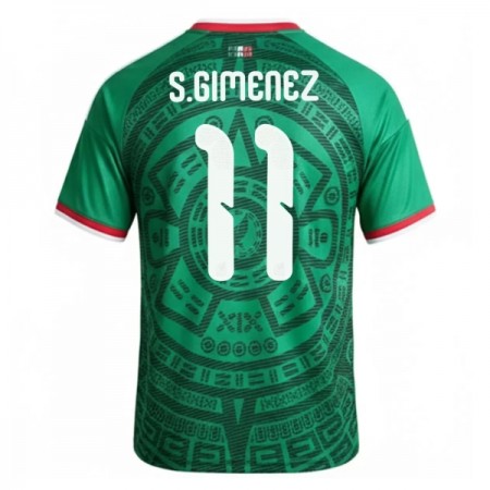 Camiseta de fútbol México S.Gimenez 11 1ª equipación Copa Mundial 2026 Camiseta de fútbol México S.Gimenez 11 1ª equipación Copa Mundial 2026