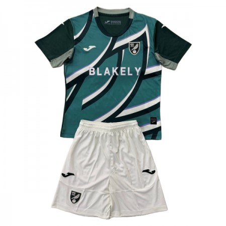 Camiseta de fútbol Norwich City Niño 2ª equipación 2025-26 Camiseta de fútbol Norwich City Niño 2ª equipación 2025-26