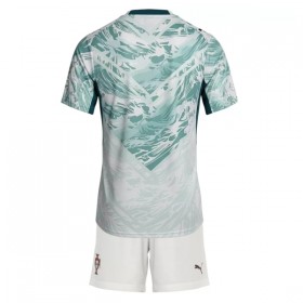 Camiseta de fútbol Portugal Niño 2ª equipación Copa Mundial 2026