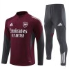 Arsenal Sudadera De Entrenamiento 2025-26 Cuarto-Cremallera Roja