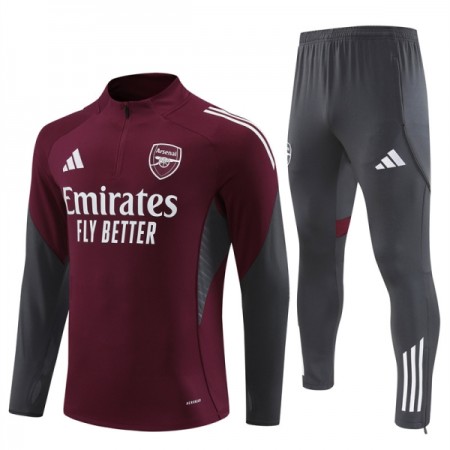 Arsenal Sudadera De Entrenamiento 2025-26 Cuarto-Cremallera Roja