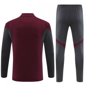 Arsenal Sudadera De Entrenamiento 2025-26 Cuarto-Cremallera Roja
