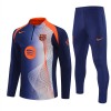 FC Barcelona Sudadera De Entrenamiento 2025-26 Cuarto-Cremallera Azul FC Barcelona Sudadera De Entrenamiento 2025-26 Cuarto-Cremallera Azul