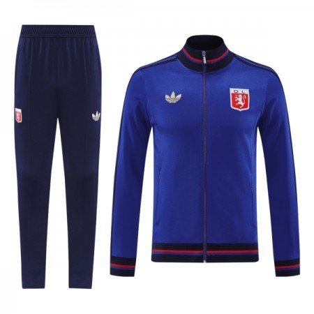 Olympique Lyonnais Chaqueta De Entrenamiento Trajes 2025-26 Azul Olympique Lyonnais Chaqueta De Entrenamiento Trajes 2025-26 Azul