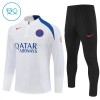 Paris Saint Germain Niño Sudadera De Entrenamiento 2025-26 Cuarto-Cremallera Blanca Paris Saint Germain Niño Sudadera De Entrenamiento 2025-26 Cuarto-Cremallera Blanca