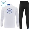 Paris Saint Germain Niño Sudadera De Entrenamiento 2025-26 Cuarto-Cremallera Blanca