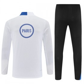 Paris Saint Germain Sudadera De Entrenamiento 2025-26 Cuarto-Cremallera Blanca