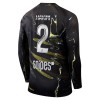 Camiseta de fútbol Paris Saint Germain Hakimi 2 Night Edition 2025-26 Manga Larga