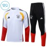Alemania Niño Sudadera De Entrenamiento 2026-27 Cuarto-Cremallera Blanca