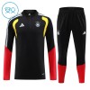 Alemania Niño Sudadera De Entrenamiento 2026-27 Cuarto-Cremallera Negra Alemania Niño Sudadera De Entrenamiento 2026-27 Cuarto-Cremallera Negra