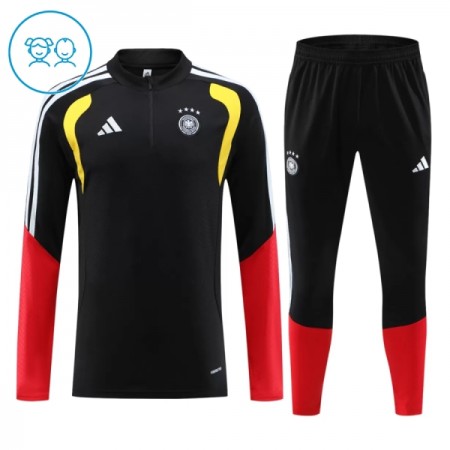 Alemania Niño Sudadera De Entrenamiento 2026-27 Cuarto-Cremallera Negra Alemania Niño Sudadera De Entrenamiento 2026-27 Cuarto-Cremallera Negra
