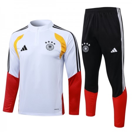 Alemania Sudadera De Entrenamiento 2026-27 Cuarto-Cremallera Blanca