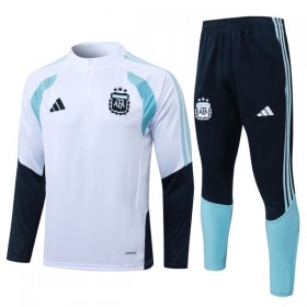 Argentina Sudadera De Entrenamiento 2026-27 Cuarto-Cremallera Blanca