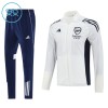 Arsenal Niño Chaqueta De Entrenamiento Trajes 2025-26 Blanca