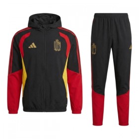 Bélgica Chaqueta De Entrenamiento Con Capucha 2026-27 Negra