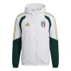 Italia Chaqueta De Entrenamiento Con Capucha 2026-27 Blanca