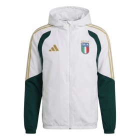 Italia Chaqueta De Entrenamiento Con Capucha 2026-27 Blanca