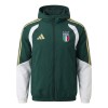 Italia Chaqueta De Entrenamiento Con Capucha 2026-27 Verde