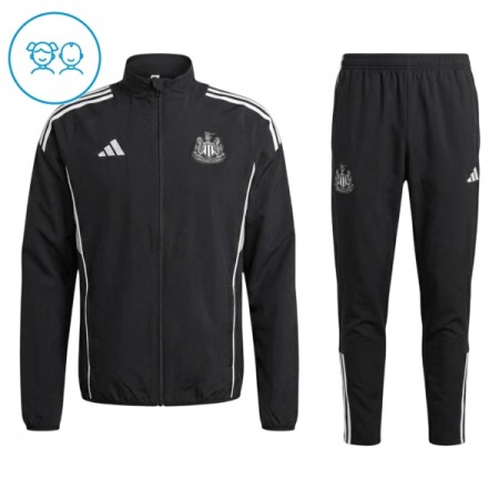 Newcastle United Niño Chaqueta De Entrenamiento Trajes 2025-26 Negra Newcastle United Niño Chaqueta De Entrenamiento Trajes 2025-26 Negra