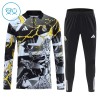 Real Madrid Marvel Niño Sudadera De Entrenamiento 2026-27 Cuarto-Cremallera Negra