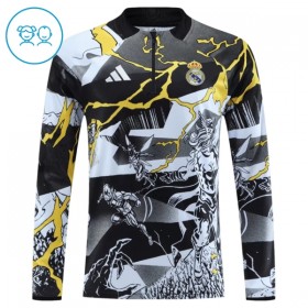 Real Madrid Marvel Niño Sudadera De Entrenamiento 2026-27 Cuarto-Cremallera Negra