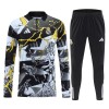 Real Madrid Marvel Sudadera De Entrenamiento 2026-27 Cuarto-Cremallera Negra