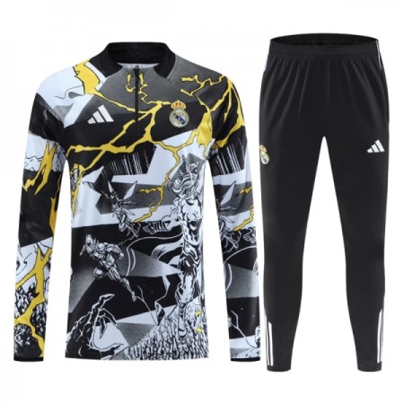 Real Madrid Marvel Sudadera De Entrenamiento 2026-27 Cuarto-Cremallera Negra