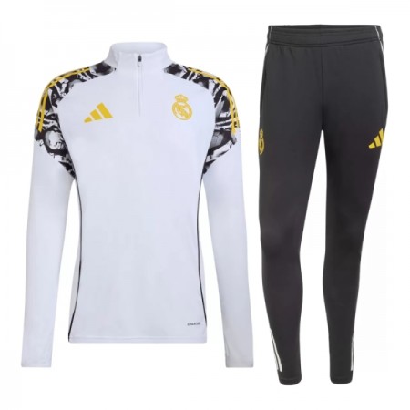 Real Madrid Sudadera De Entrenamiento 2026-27 Cuarto-Cremallera Blanca Real Madrid Sudadera De Entrenamiento 2026-27 Cuarto-Cremallera Blanca