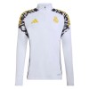 Real Madrid Sudadera De Entrenamiento 2026-27 Cuarto-Cremallera Blanca