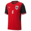 Camiseta de fútbol Austria Alaba 8 1ª equipación Copa Mundial 2026